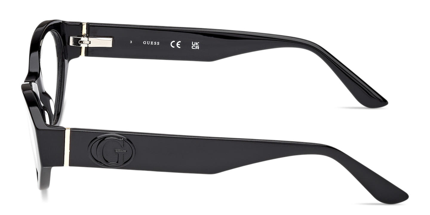 Shop Guess G Cat-Eye Eyeglasses in Black online.