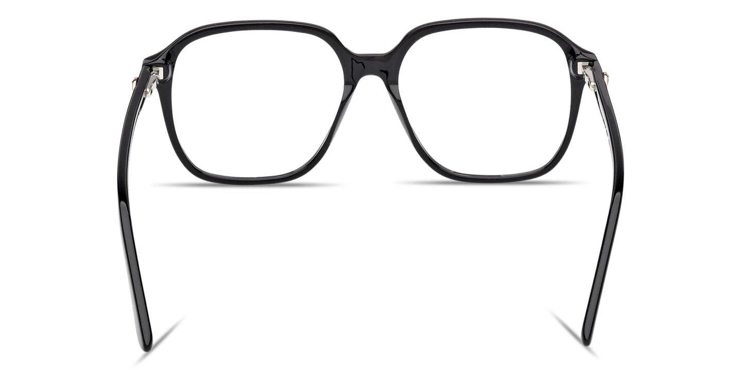Shop Guess G Square Eyeglasses in Black online.