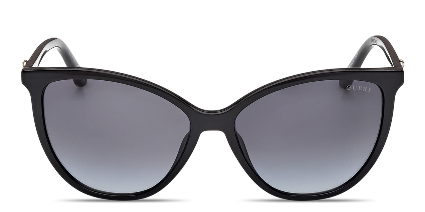 Shop Guess G Logo Cat-Eye Sunglasses in Black online.