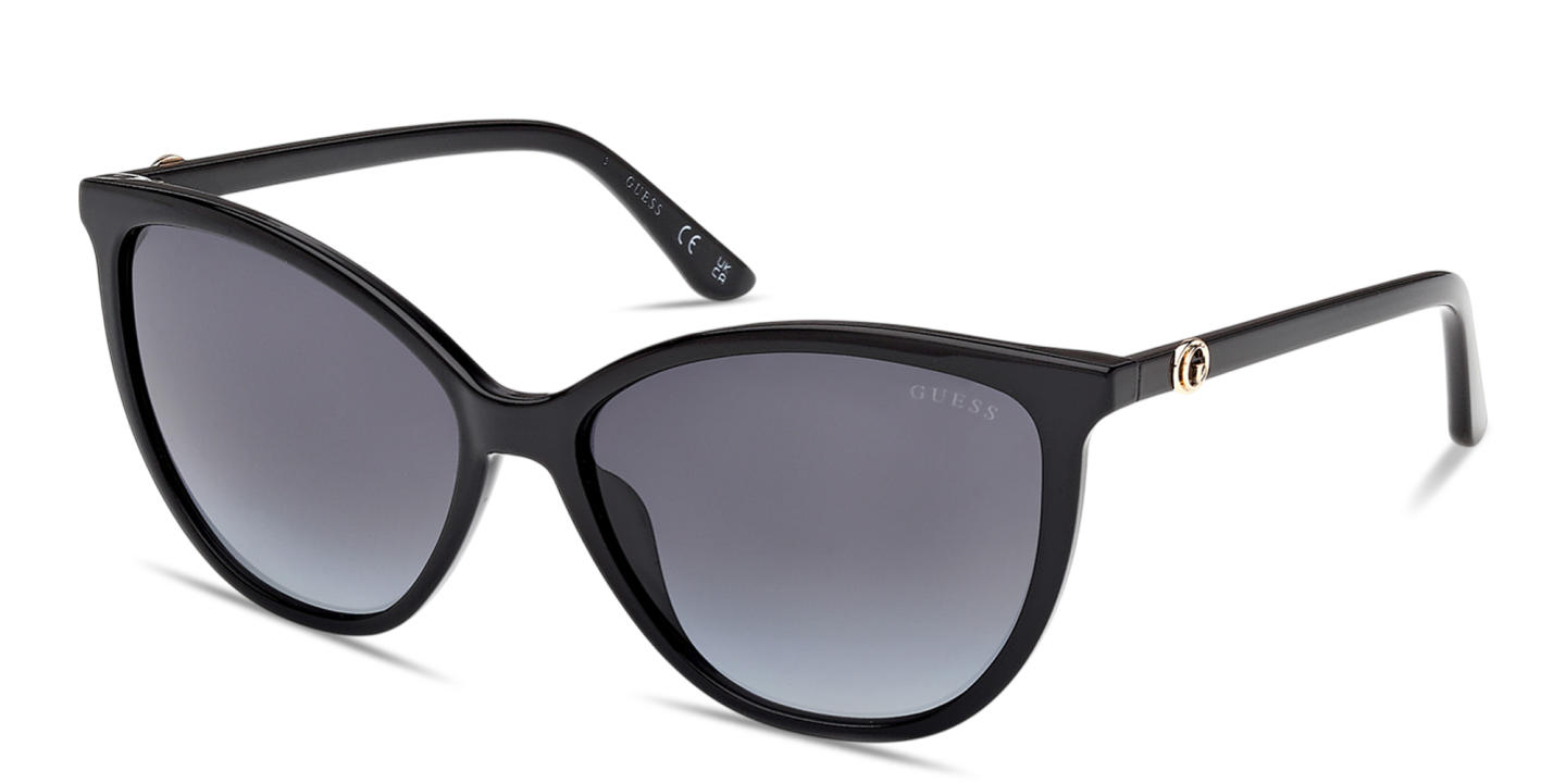 Shop Guess G Logo Cat-Eye Sunglasses in Black online.