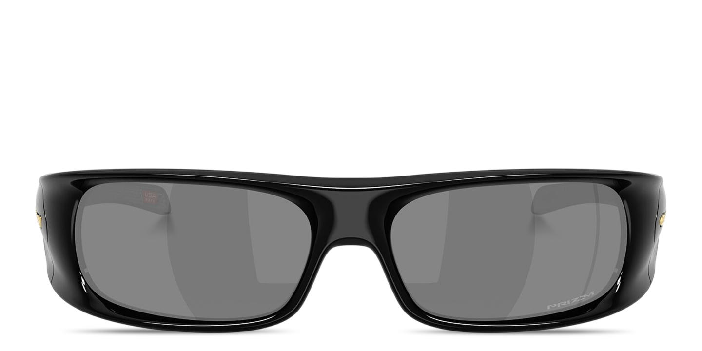 Shop Oakley Highland Unisex Rectangle Sunglasses in Black online.