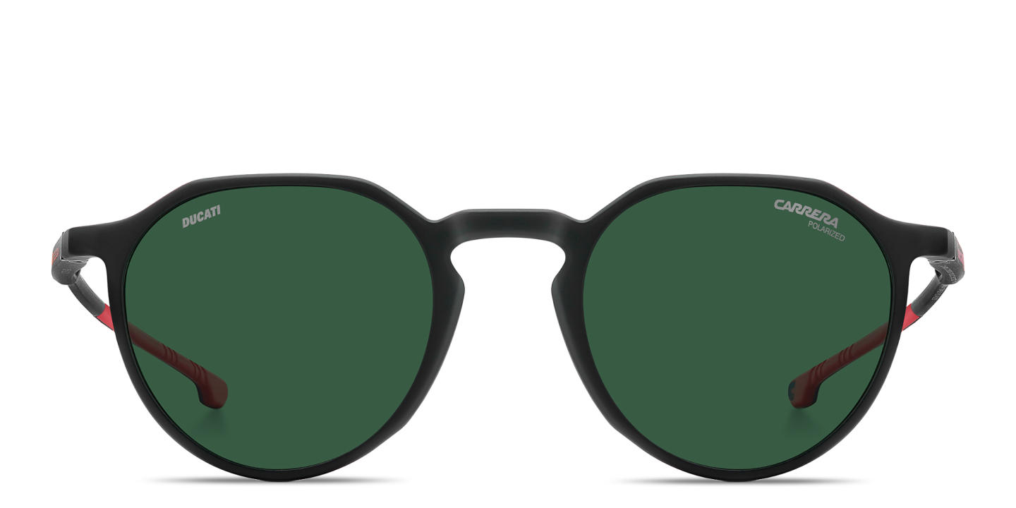 Shop Carrera Ducati Carduc Panthos Sunglasses in Matte Black online.