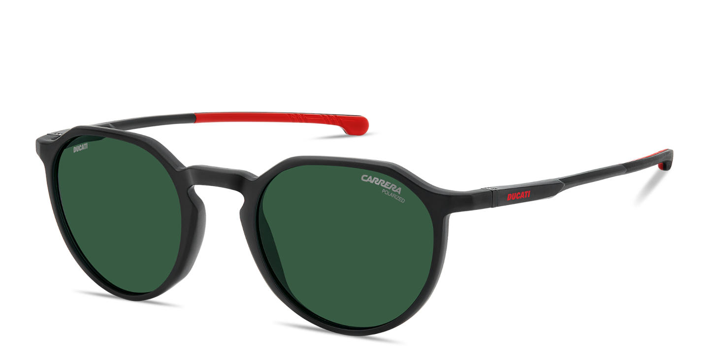 Shop Carrera Ducati Carduc Panthos Sunglasses in Matte Black online.