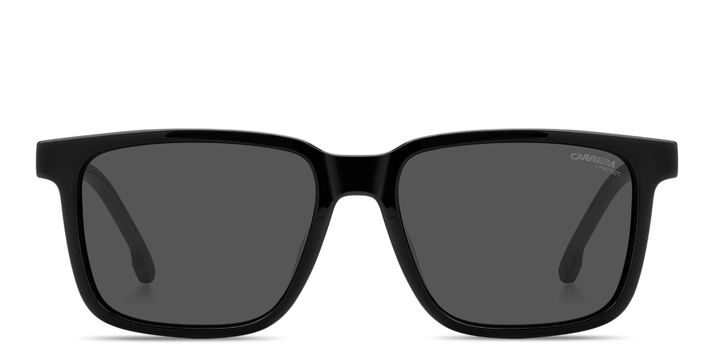 Shop Carrera C Sport Rectangle Sunglasses in Black online.