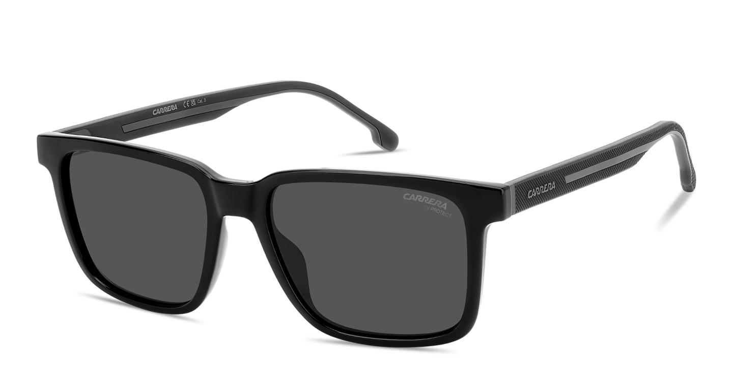 Shop Carrera C Sport Rectangle Sunglasses in Black online.