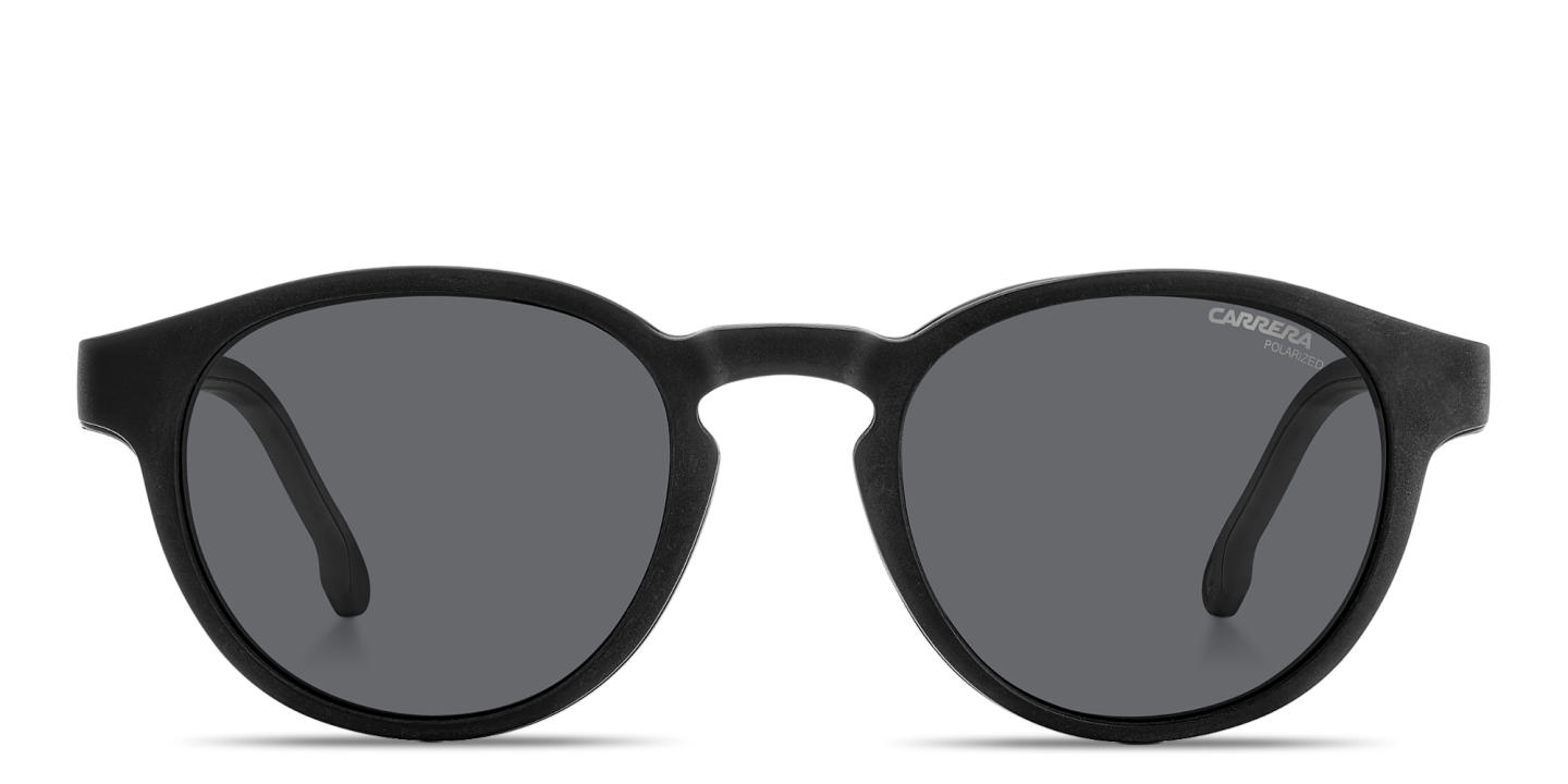 Shop Carrera Clip-On Panthos Eyeglasses in Black Grey online.