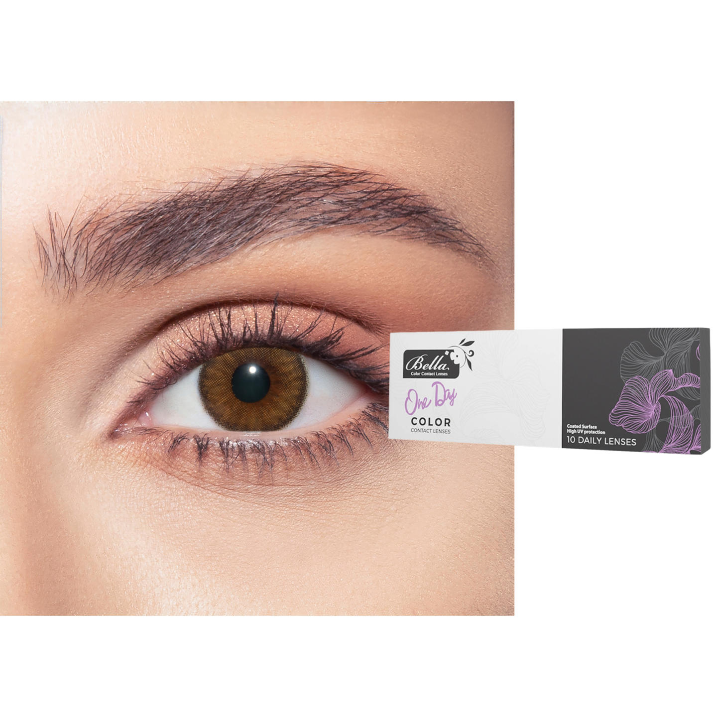 Shop Bella 1-Day Color Contact Lenses - Pack of 10 in Nerelle online.