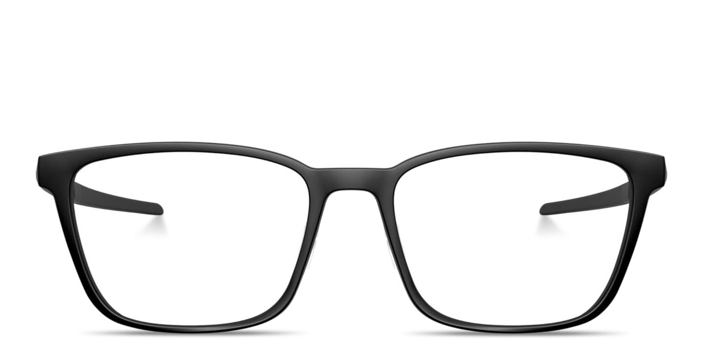 Shop Oakley Thinboard Unisex Rectangle Eyeglasses in Satin Black online.