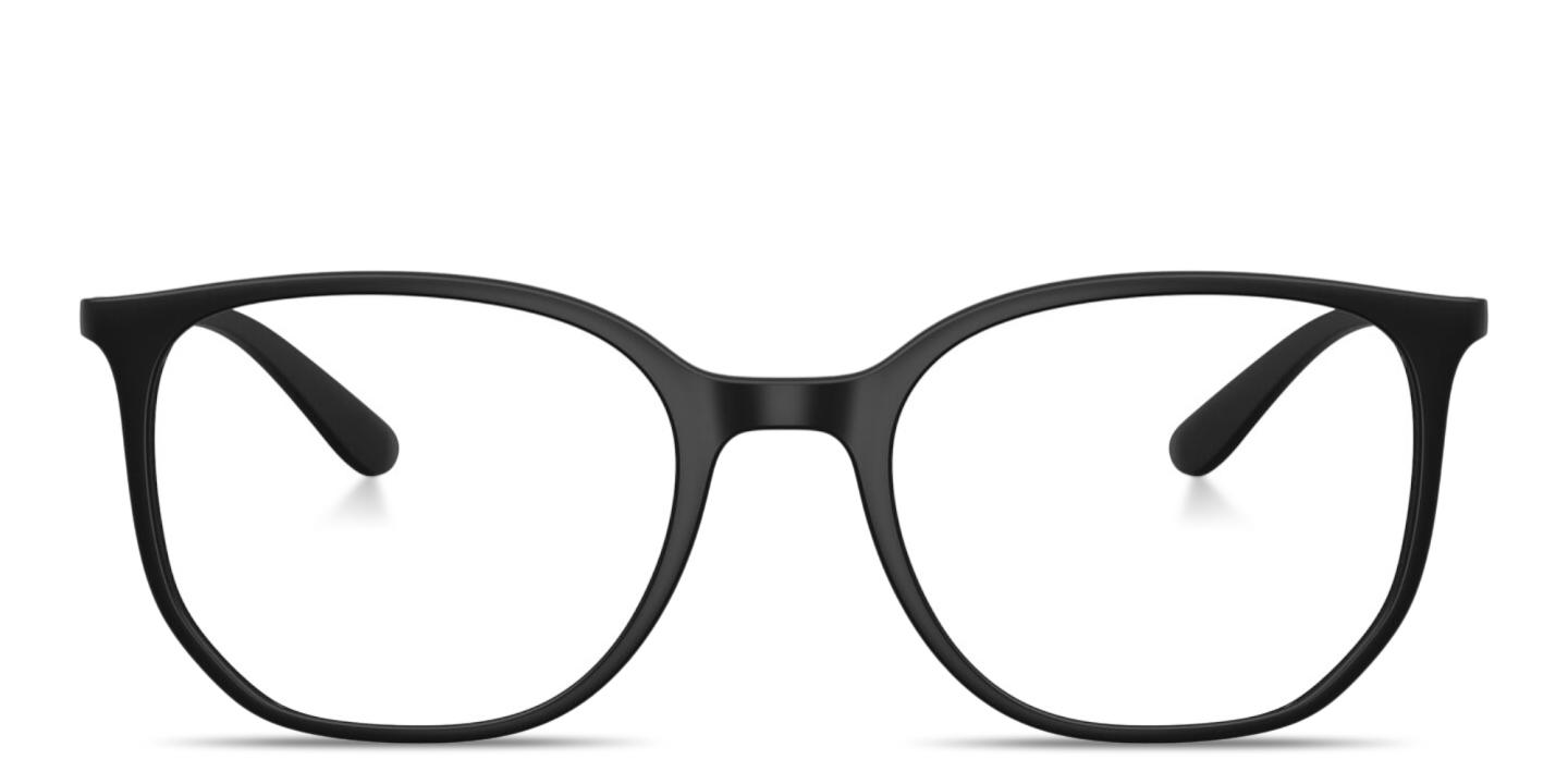 Shop Ray-Ban Elliot Optics Liteforce Unisex Irregular Eyeglasses in Sand Black online.