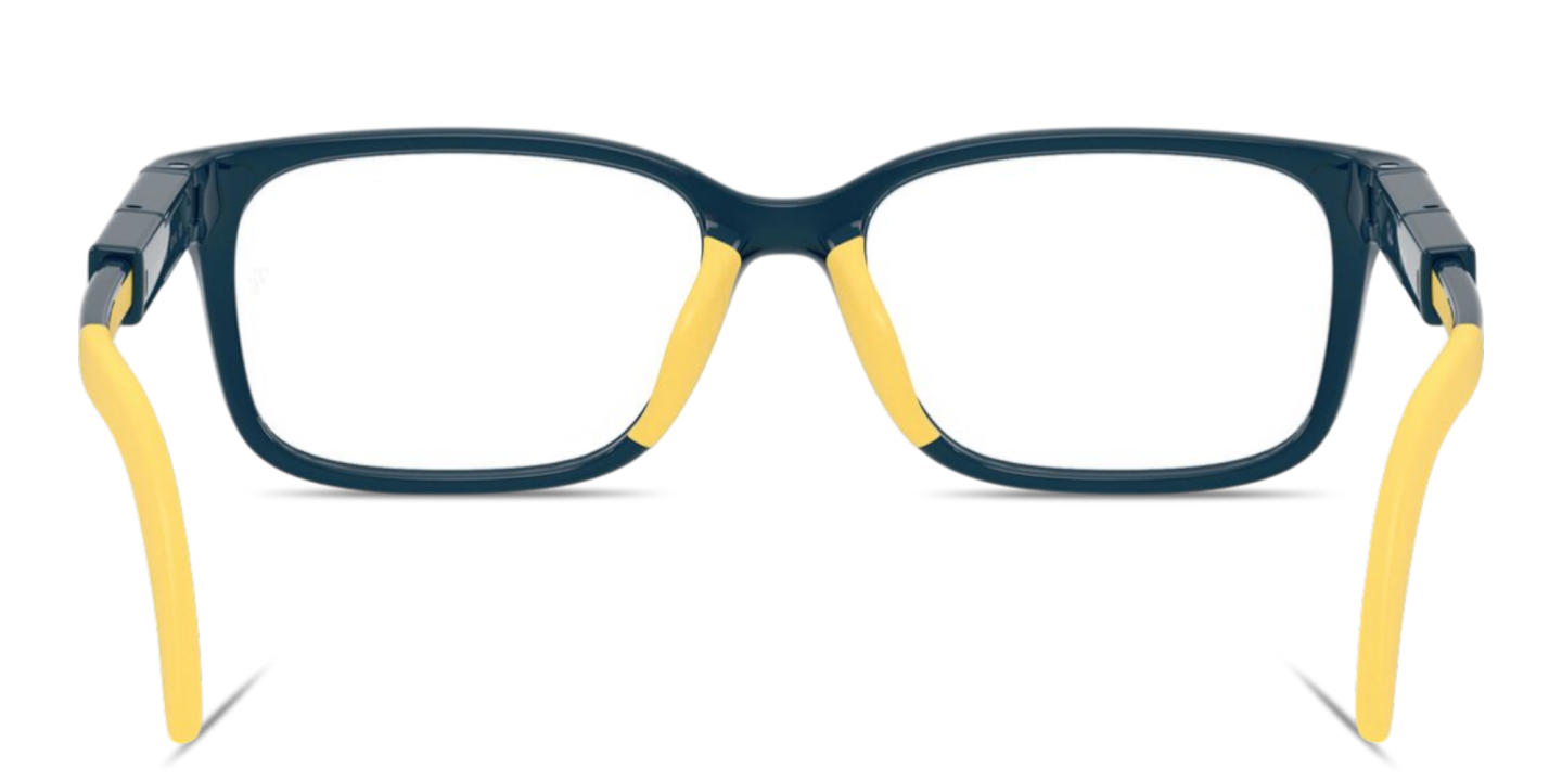 Shop Ray-Ban Optics Kids Panthos Eyeglasses in Blue Yellow online.