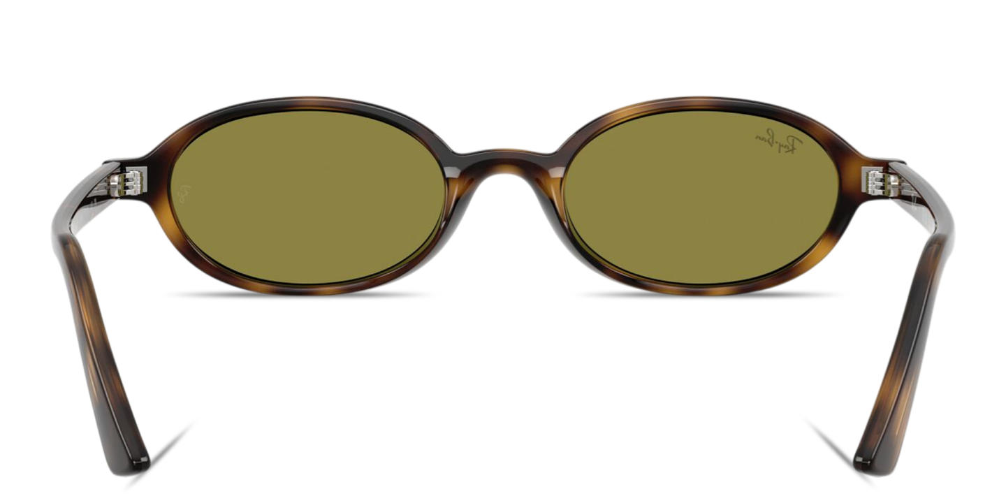 Shop Ray-Ban Khal Unisex Oval Sunglasses in Havana online.