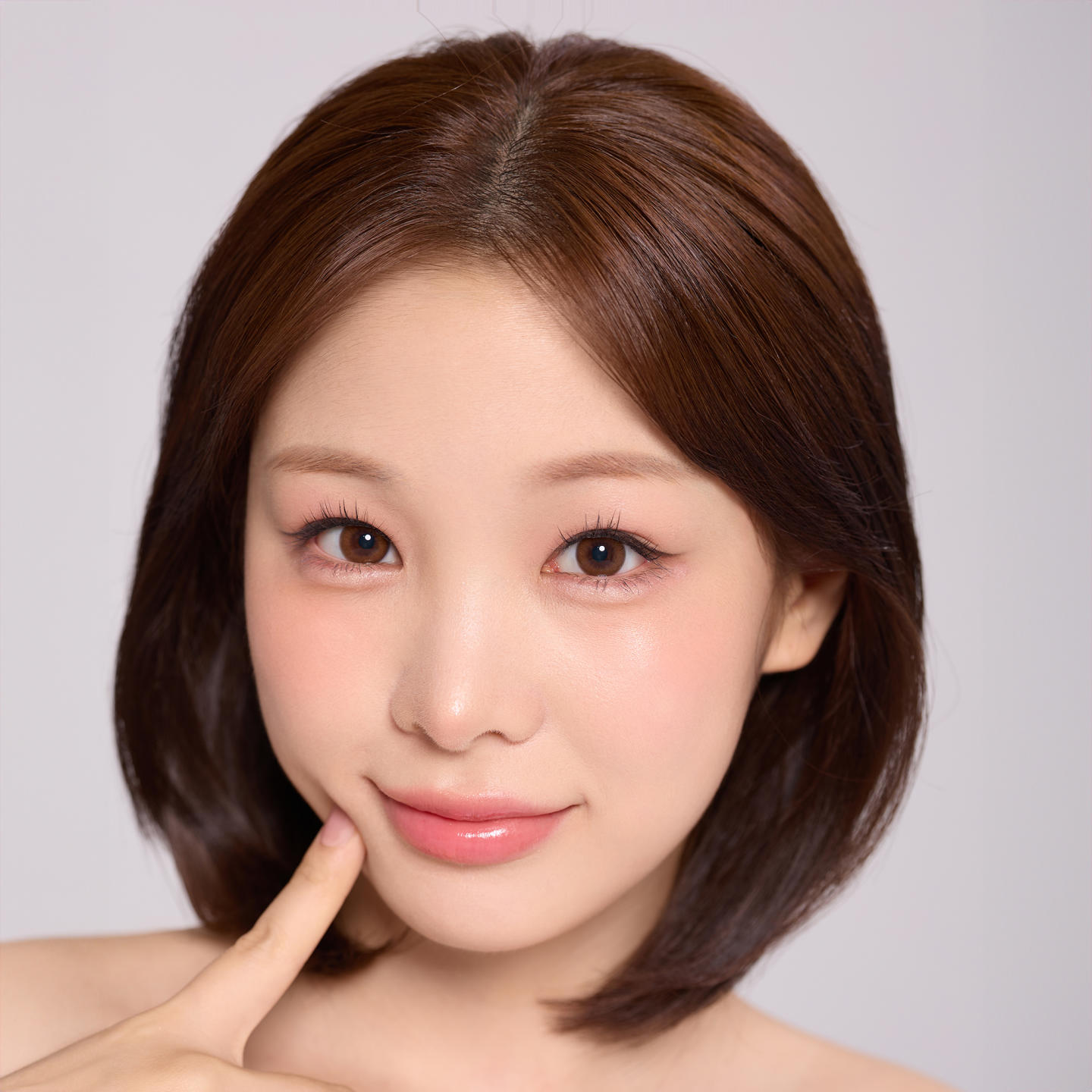 Shop Lensme Korean Style Monthly Colored Contact Lenses in Flick online.