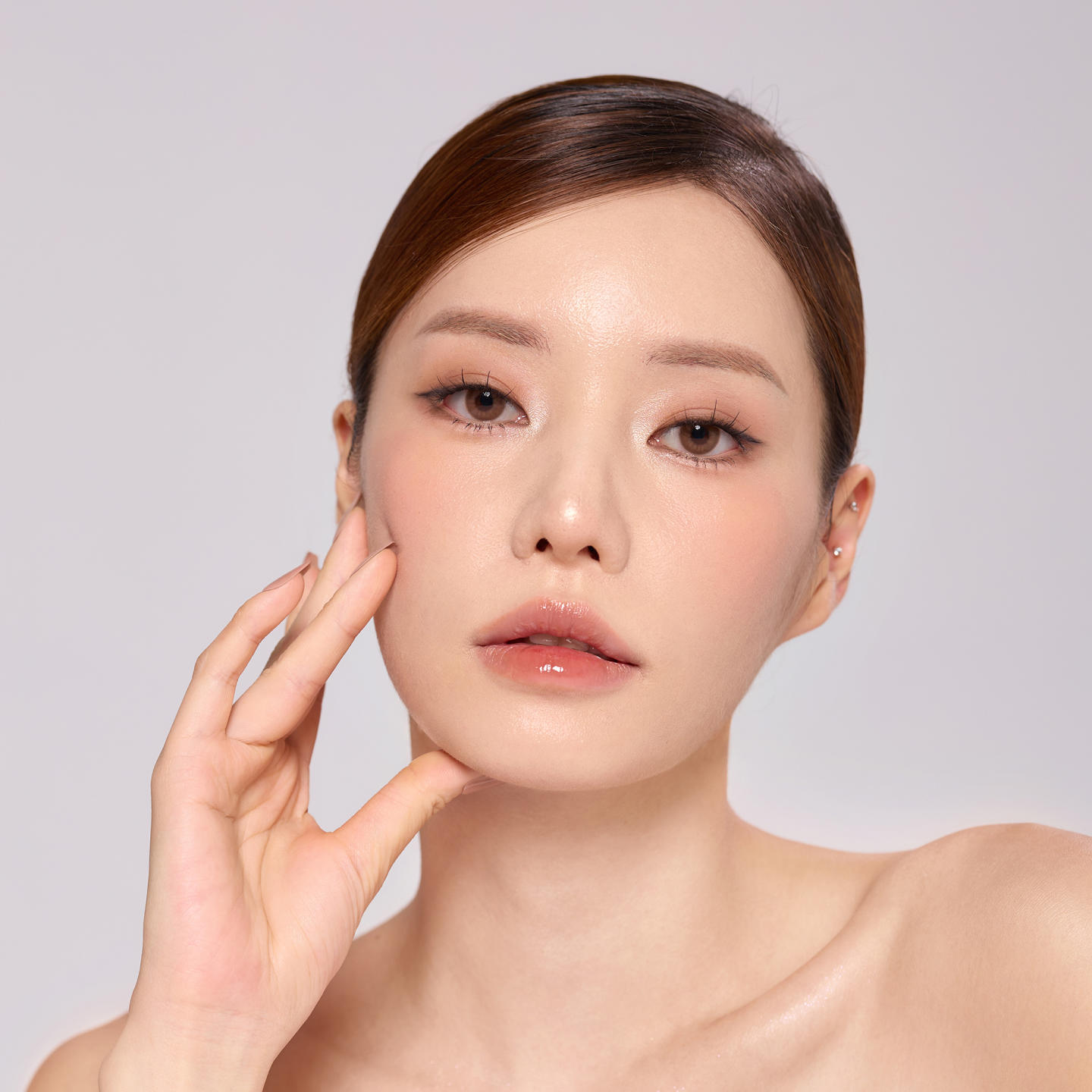 Shop Lensme Korean Style Monthly Colored Contact Lenses in Riva online.