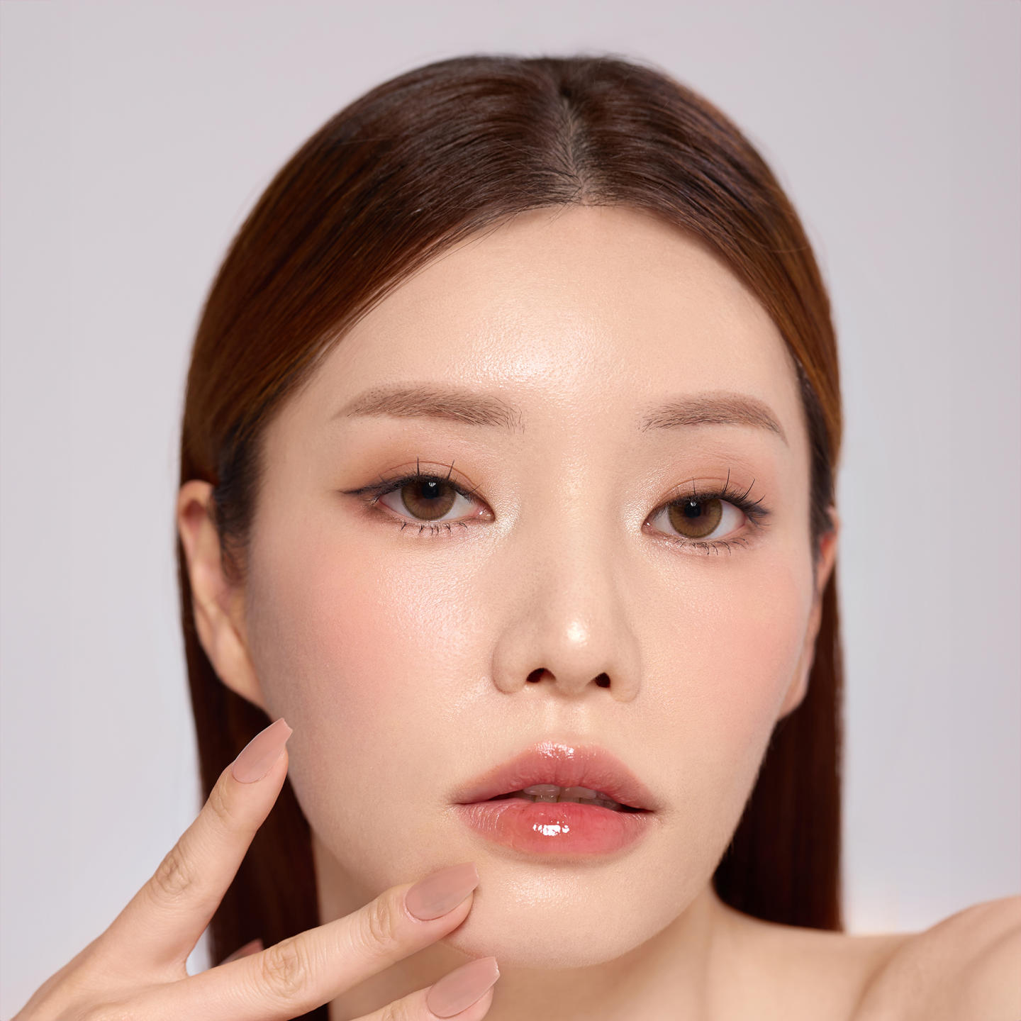 Shop Lensme Korean Style Monthly Colored Contact Lenses in Vibe online.