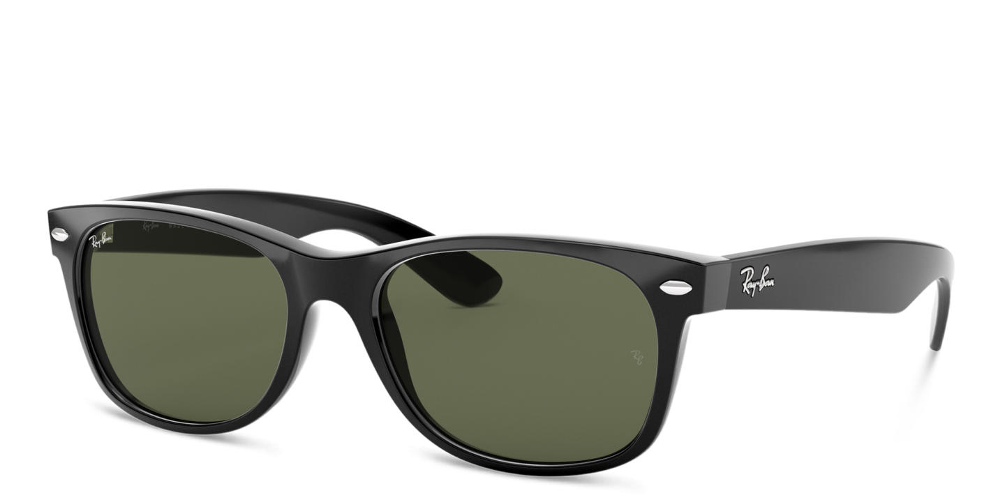 Ray-Ban New Wayfarer Square Sunglasses in Black – Product Photo 1