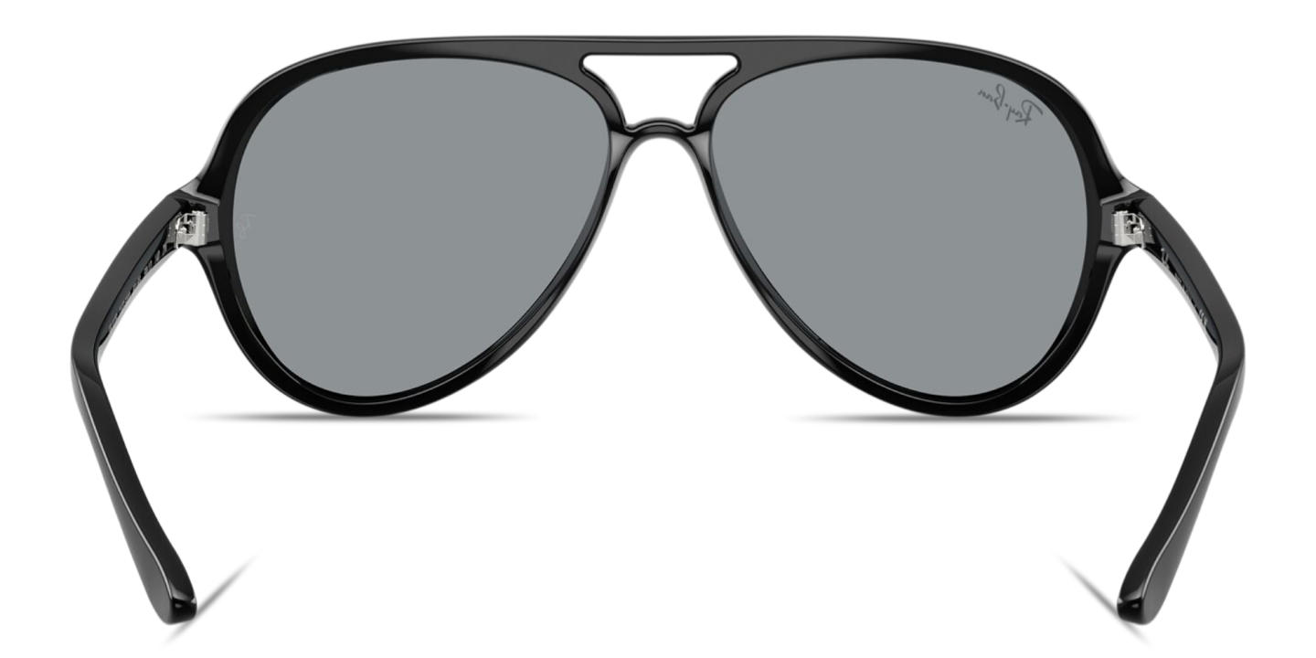 Shop Ray-Ban Cats 5000 Pilot Sunglasses in Black online.