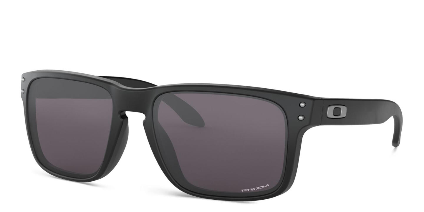 Shop Oakley HOLBROOK™ Square Sunglasses in Matte Black online.