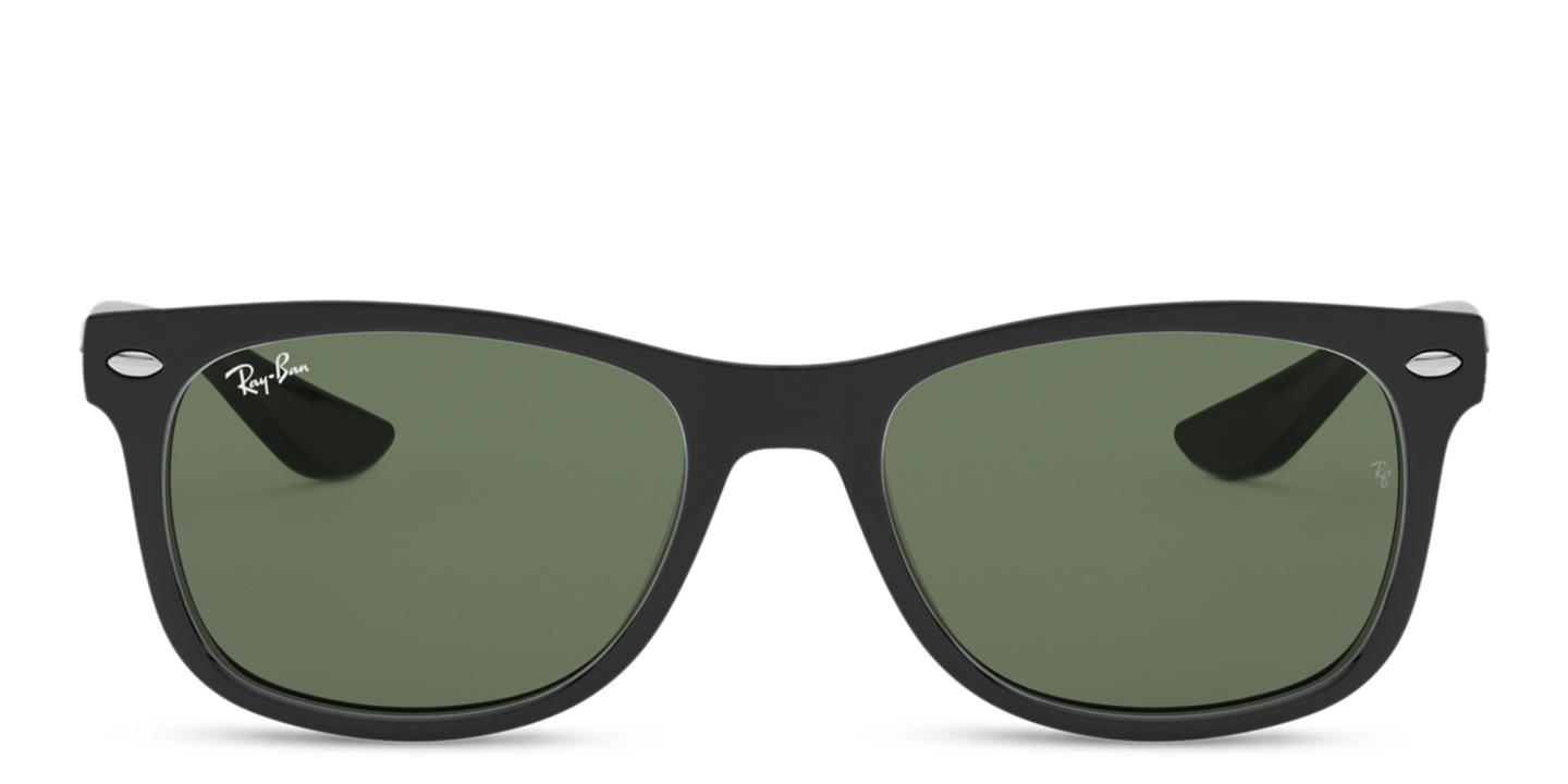 Ray-Ban Junior Kids Square Sunglasses in Matte Black – Product Photo 0