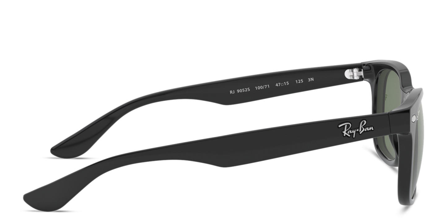 Ray-Ban Junior Kids Square Sunglasses in Matte Black – Product Photo 2