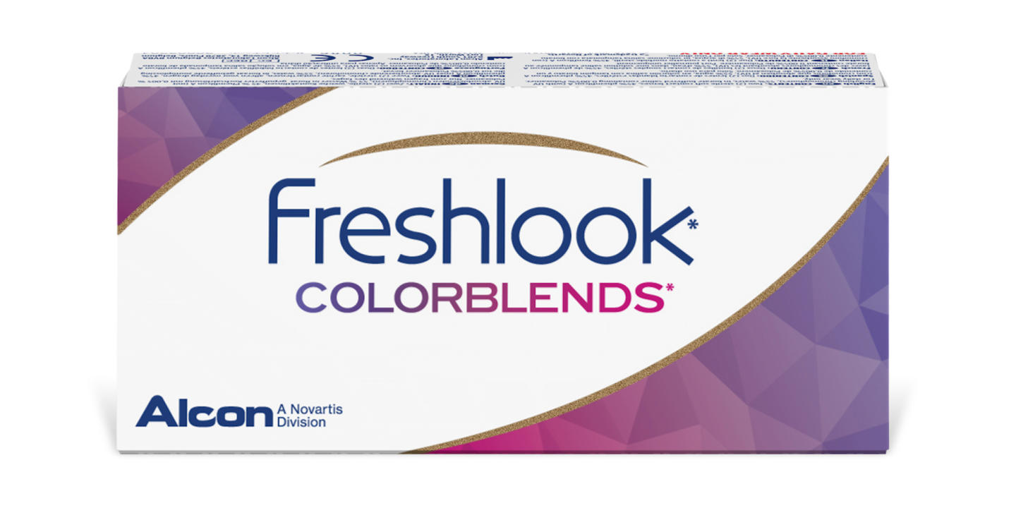 Shop Freshlook COLORBLENDS Monthly Color Contact Lenses - Green Blend in Green Blend online.