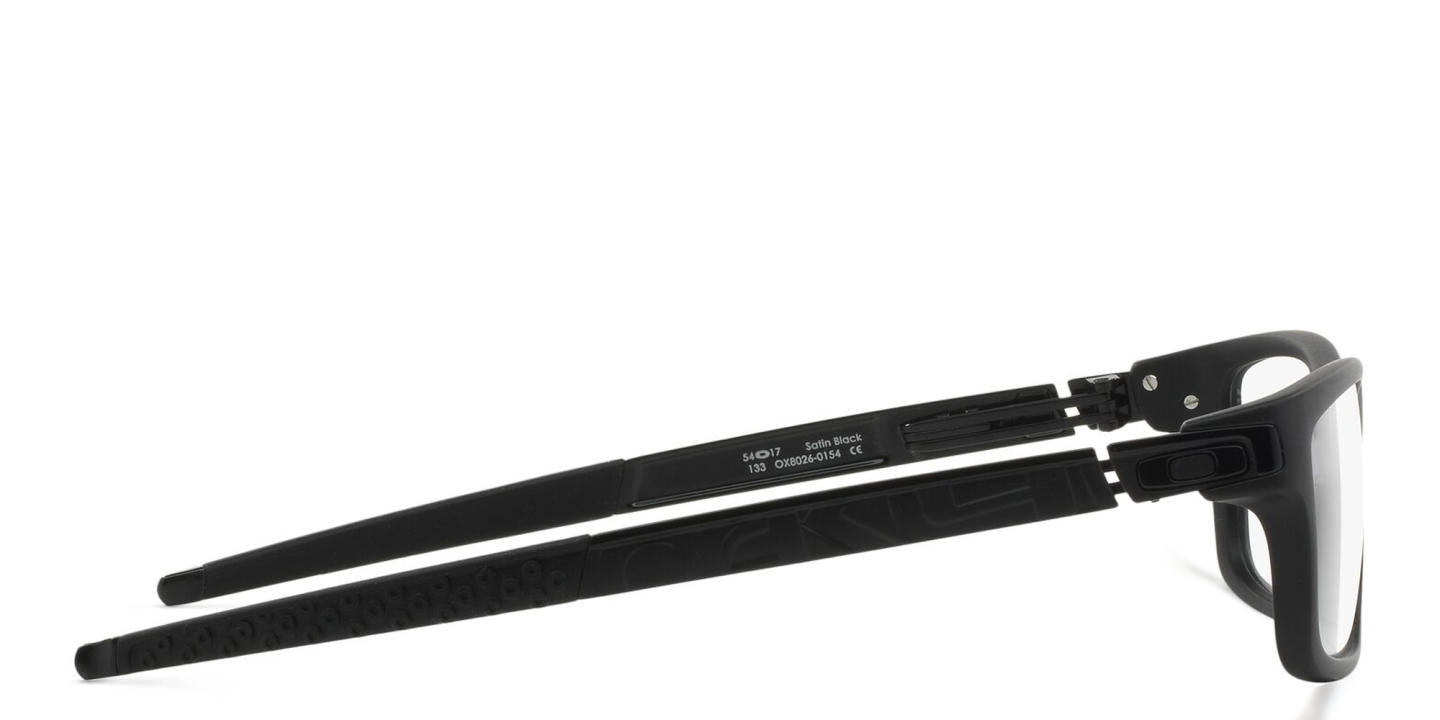 Oakley Currency™ Rectangle Eyeglasses in Satin Black – Product Photo 3