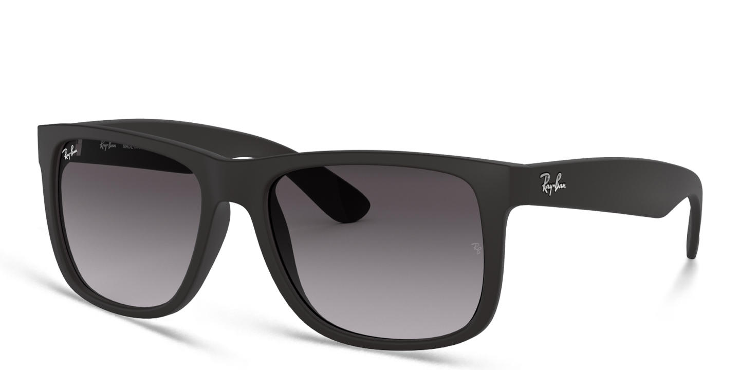 Ray-Ban Justin Square Sunglasses in Black – Product Photo 2