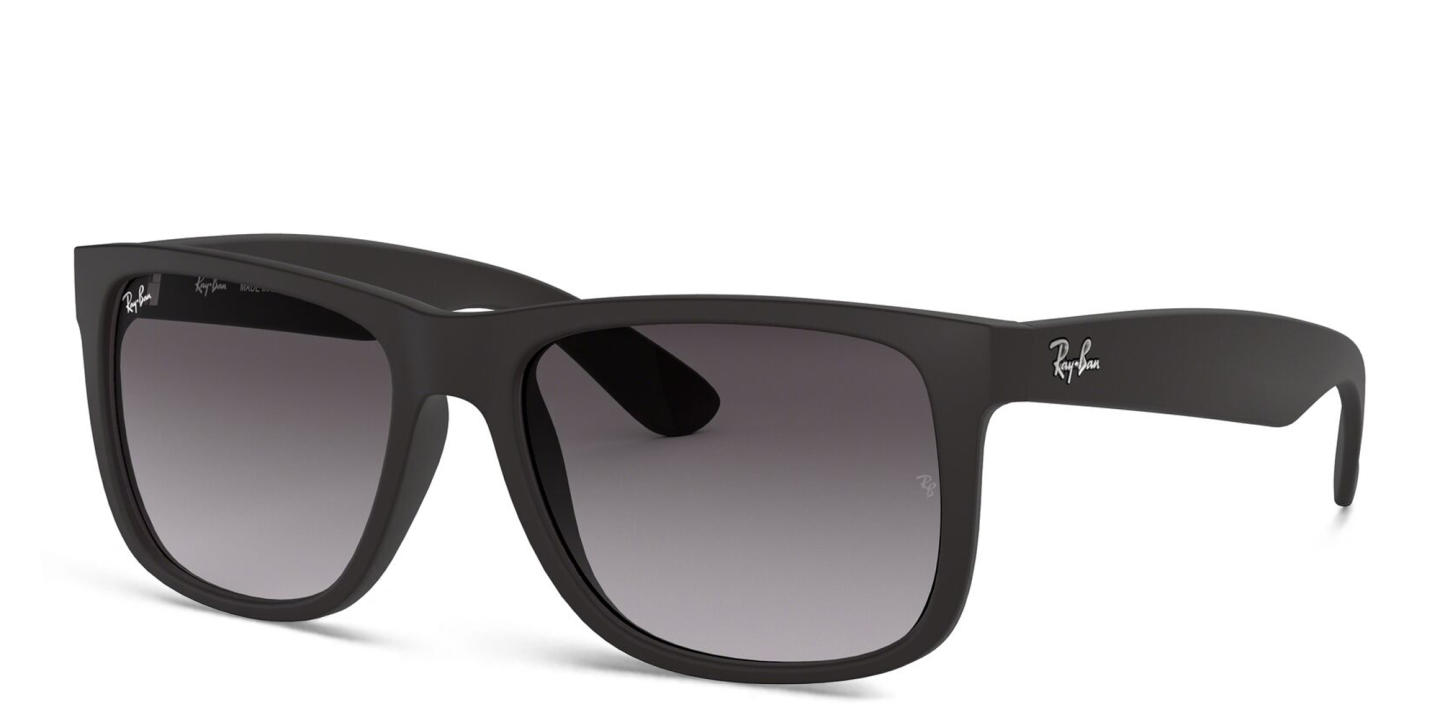 Ray-Ban Justin Square Sunglasses in Black – Product Photo 1