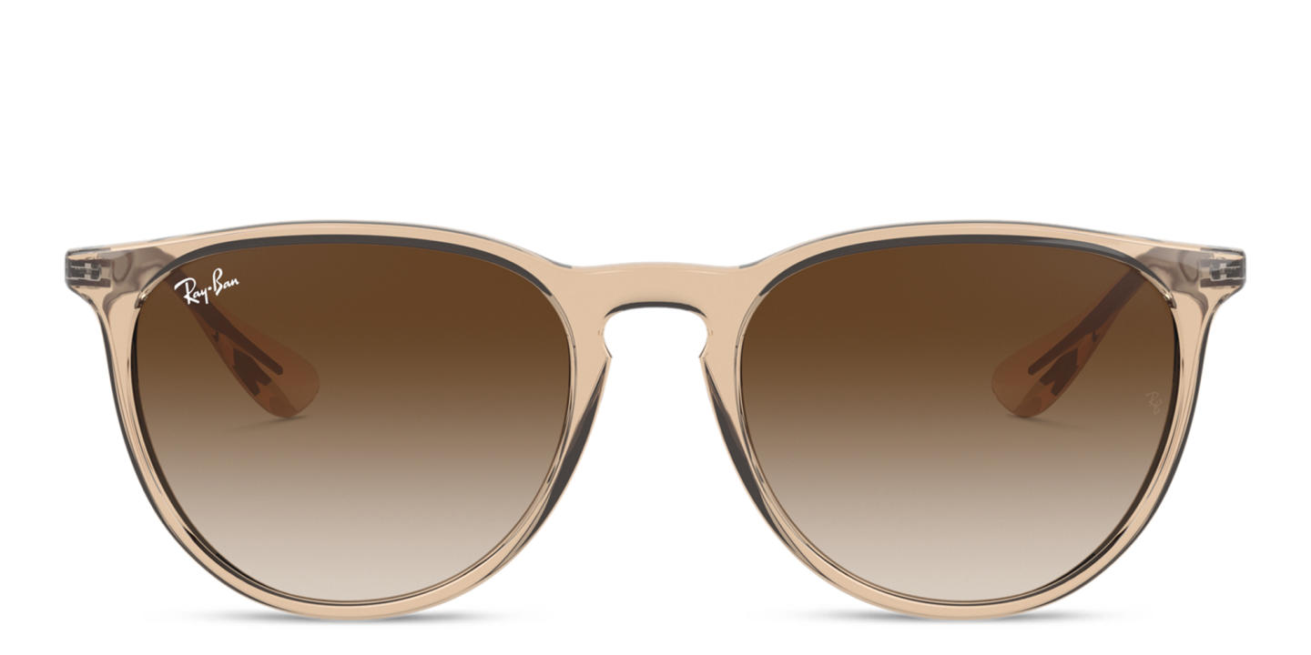 Shop Ray-Ban Round Sunglasses in Brown online.