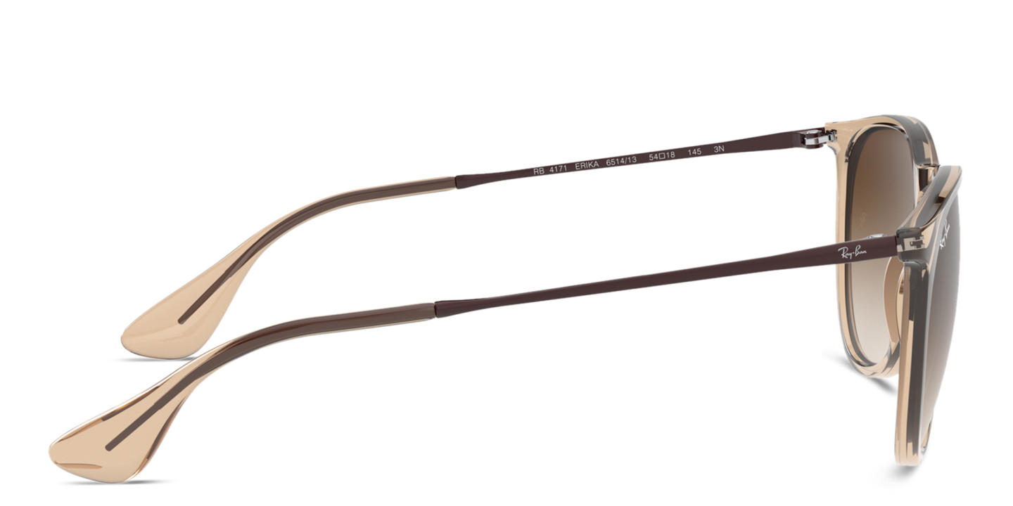 Shop Ray-Ban Round Sunglasses in Brown online.