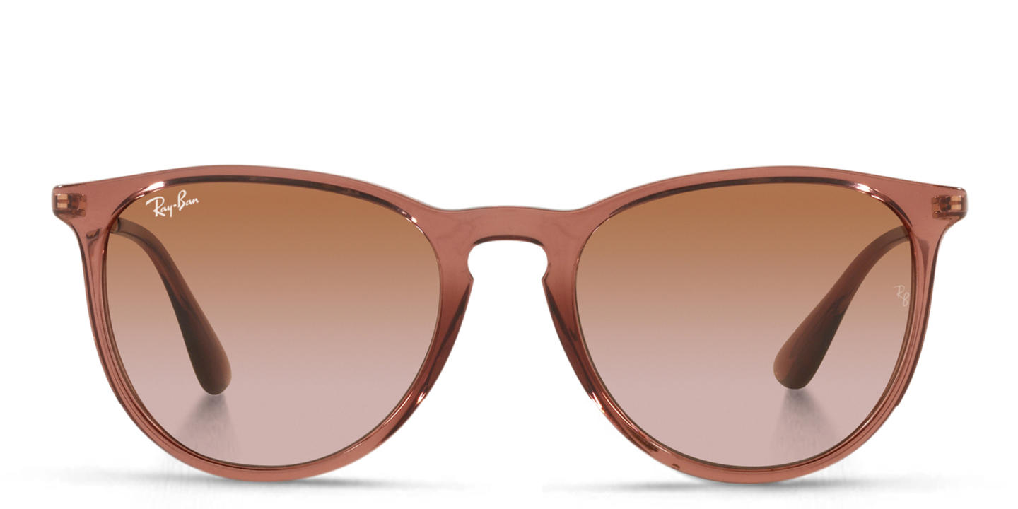 Ray-Ban Erika Classic Panthos Sunglasses in Transparent Brown – Product Photo 0