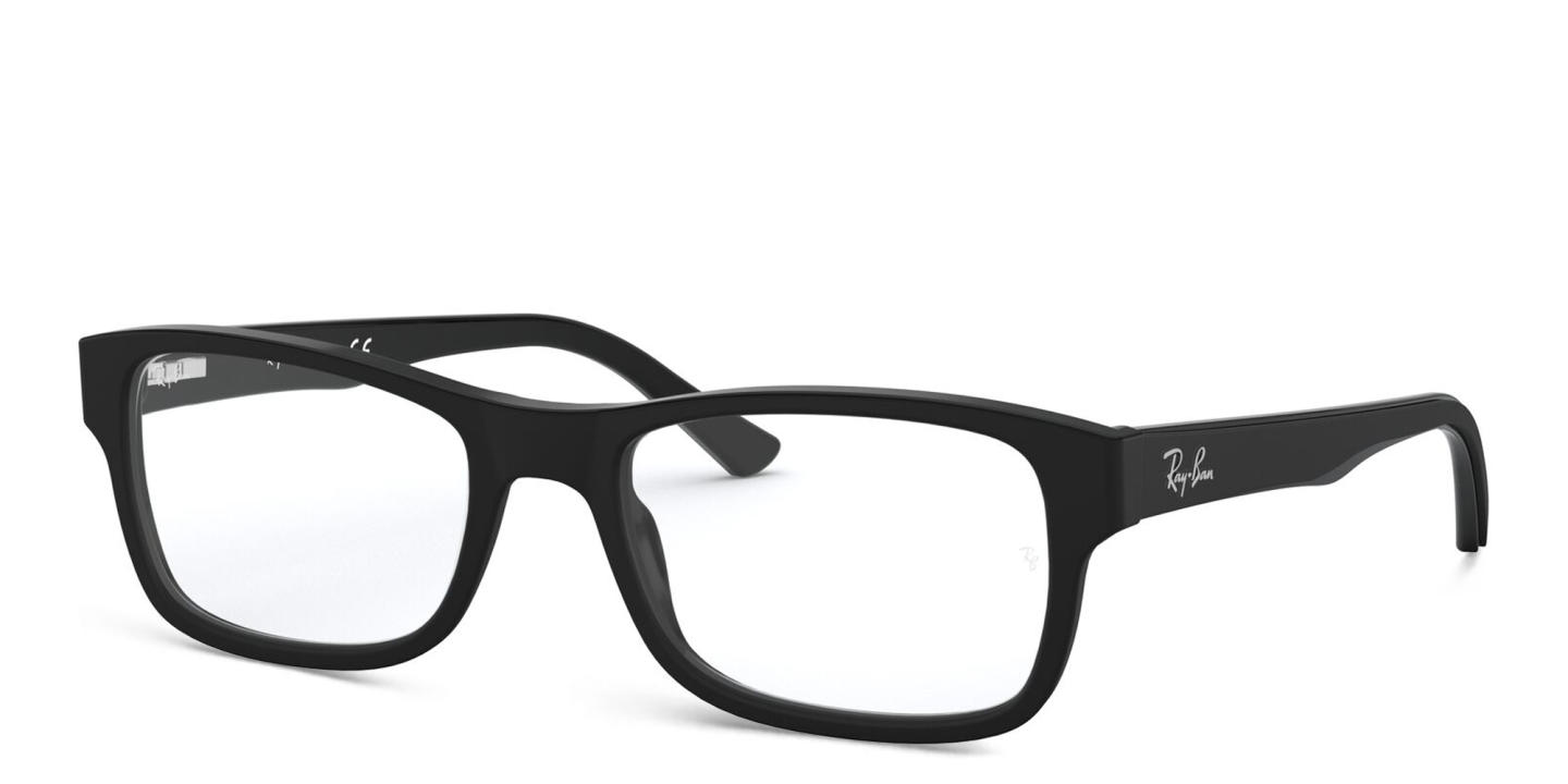 Ray-Ban Optics Rectangle Eyeglasses in Black – Product Photo 2
