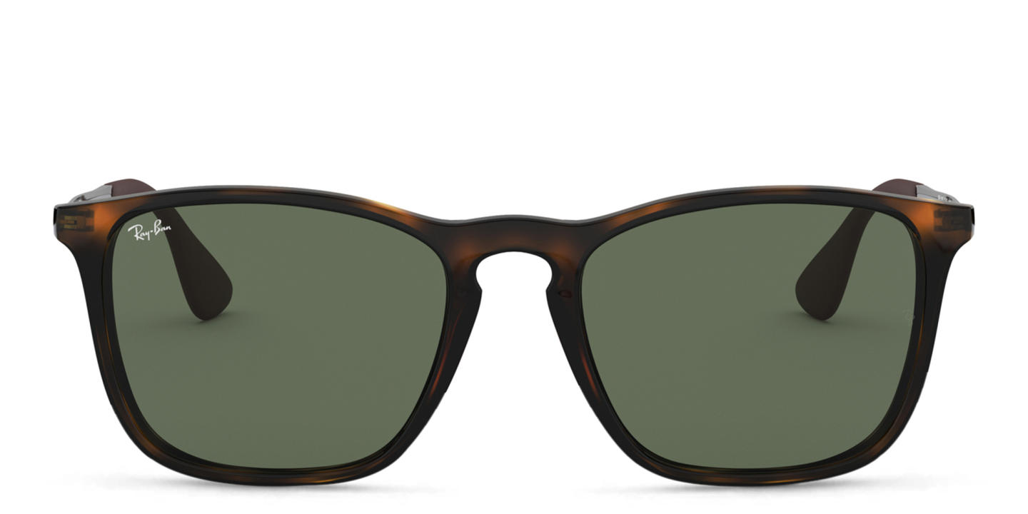 Ray-Ban Chris Square Sunglasses in Light Havana – Product Photo 0
