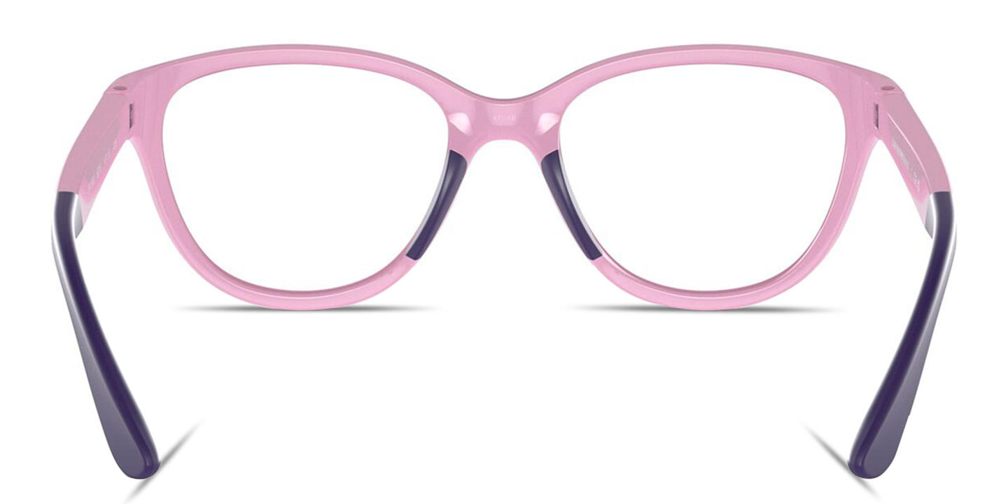 Emporio Armani Kids Cat-Eye Eyeglasses in Purple – Product Photo 3