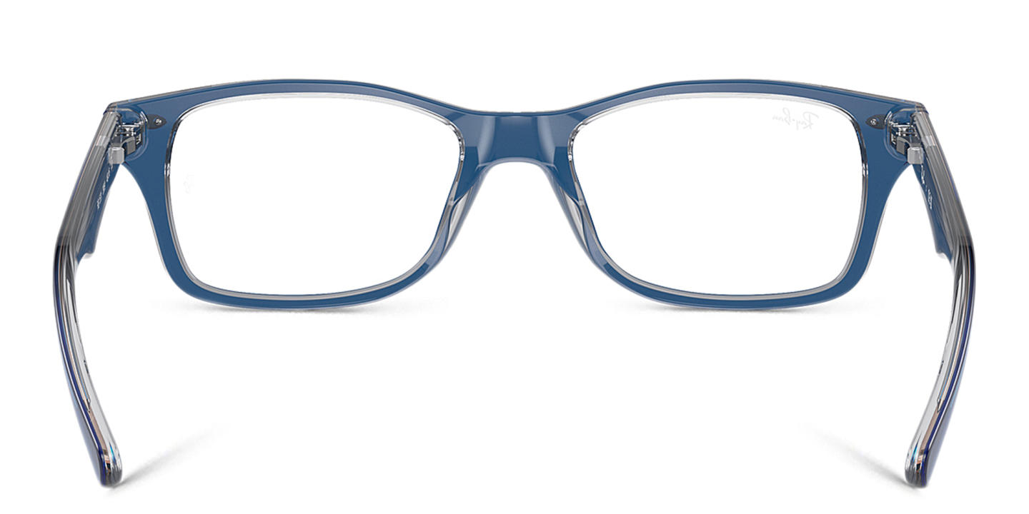Ray-Ban Junior Optics Kids Square Eyeglasses in Blue – Product Photo 3