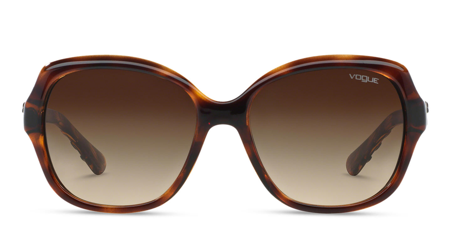 Vogue Eyewear Square Sunglasses in Havana – Product Photo 0