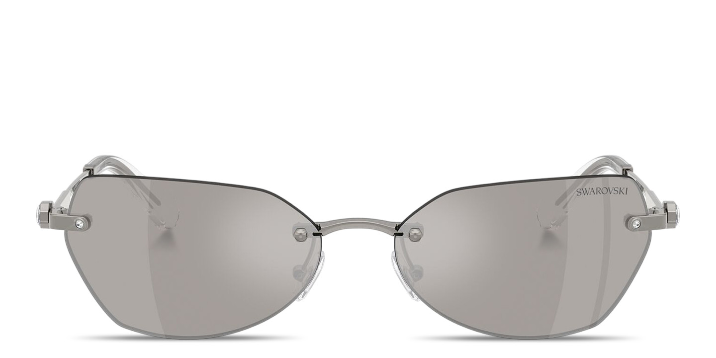 Buy Swarovski Crystal-Embellished Rimless Irregular 