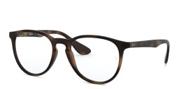 Shop Ray-Ban Erika Round Eyeglasses in Havana online.