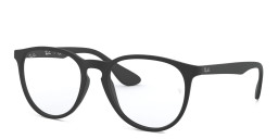 Ray-Ban Erika Optics Round Eyeglasses in Black – Product Photo 3