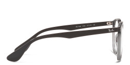 Ray-Ban Erika Round Eyeglasses in Transparent Grey – Product Photo 3