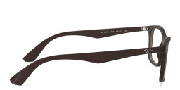 Shop Ray-Ban Optics Unisex Rectangle Eyeglasses in Havana online.