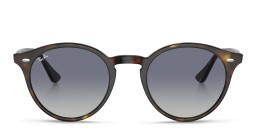 Ray-Ban Unisex Round Sunglasses in Light Havana – Product Photo 1