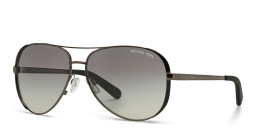 Michael Kors Chelsea Pilot Sunglasses in Grey – Product Photo 2