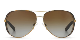 Michael Kors Chelsea Pilot Sunglasses in Brown – Product Photo 1
