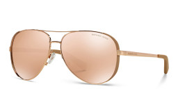 Michael Kors Aviator Sunglasses in Rose Gold – Product Photo 2