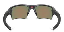 Shop Oakley Flak 2.0 XL Half-Rim Rectangle Sunglasses in Black Camo online.