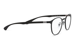 Shop Ray-Ban Optics Unisex Panthos Eyeglasses in Black online.