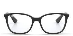Ray-Ban Unisex Square Eyeglasses in Black – Product Photo 1