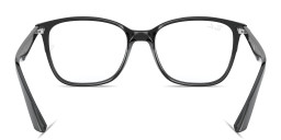 Ray-Ban Unisex Square Eyeglasses in Black – Product Photo 4