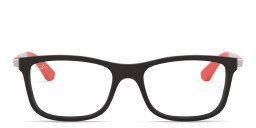 Ray-Ban Junior Kids Square Eyeglasses in Black – Product Photo 1