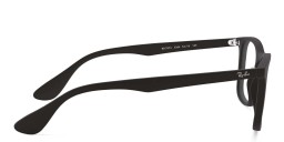 Shop Ray-Ban Unisex Square Eyeglasses in Black online.